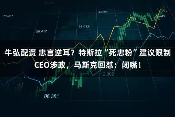牛弘配资 忠言逆耳？特斯拉“死忠粉”建议限制CEO涉政，马斯克回怼：闭嘴！